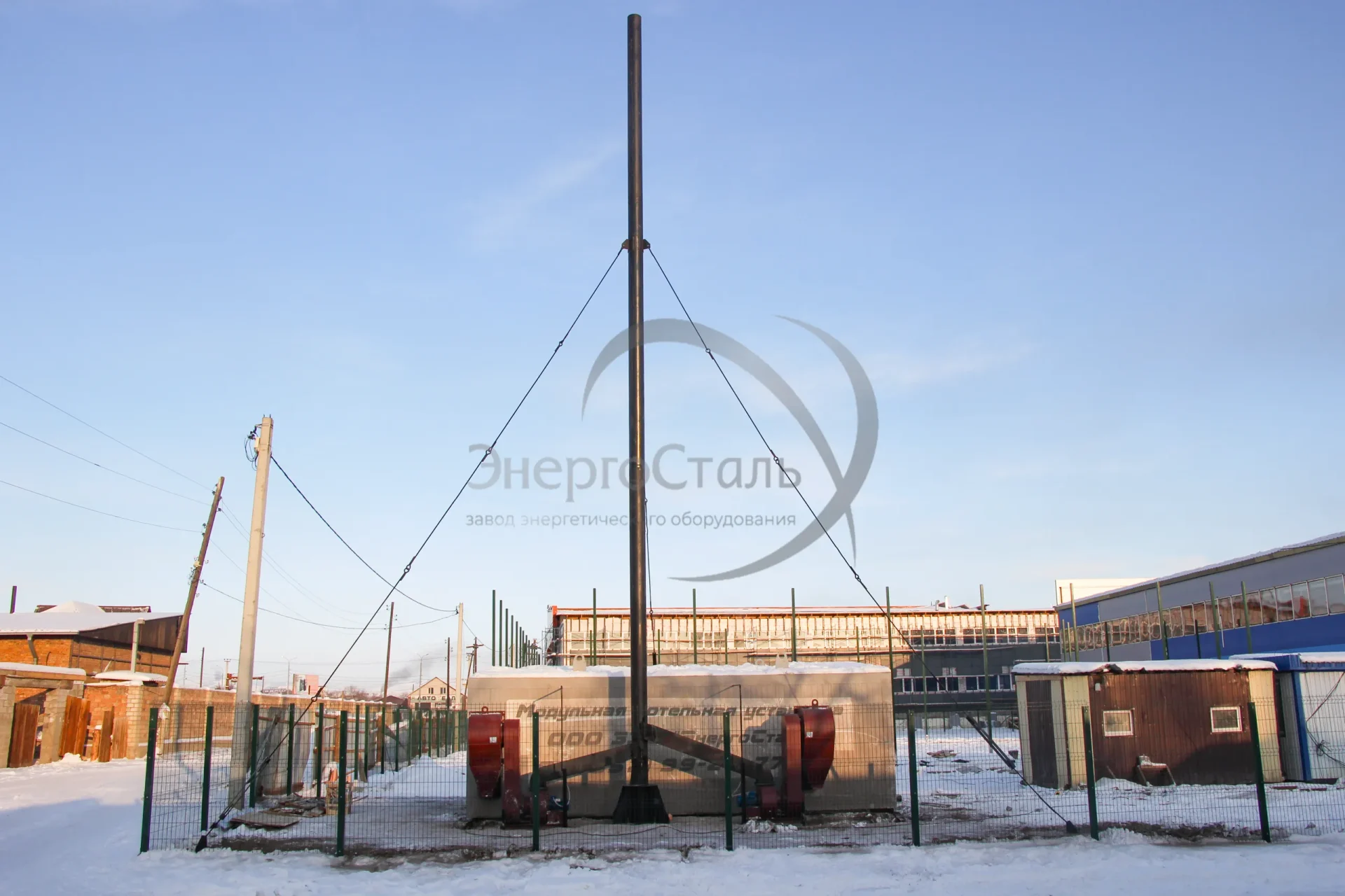 Монтаж котельной МКУ-0,5 с котлами КВр-0,25 в Республике Тыва. ЭнергоСталь — качественные решения для малых объектов