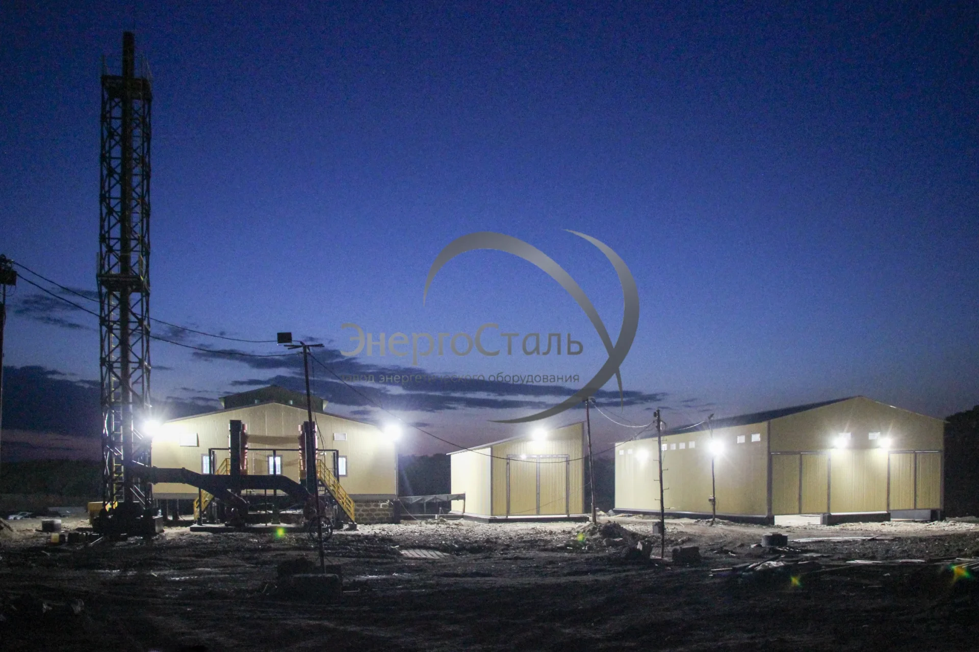 Модульная котельная МКУ-2,32 с котлами КВм-1,16 и складом угля в Приморском крае. ЭнергоСталь — качественные котельные установки