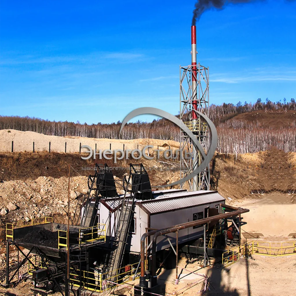 Модульная котельная установка МКУ-2,32 в работе