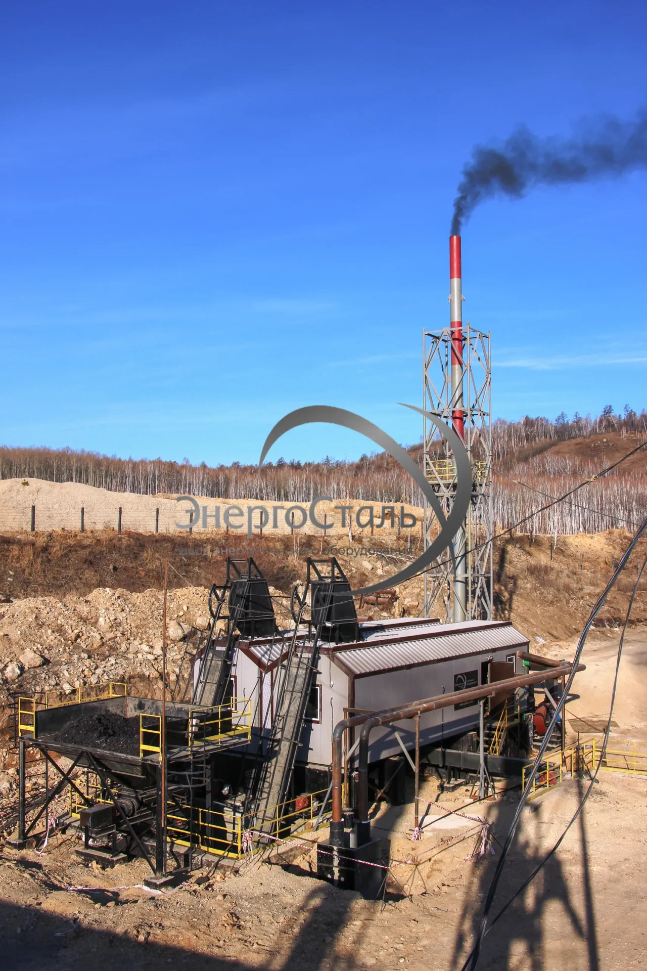 Монтаж котельной МКУ-5,0 с котлами КВм-2,5 и топками ТШПм-2,5 в Забайкальском крае. ЭнергоСталь — проверенные решения